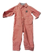 Baby Osh Kosh B&#39;gosh Red &amp; White Striped Denim Railroad Conductor Covera... - $39.38 CAD