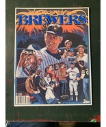 1985 Milwaukee Brewers Official Baseball Team Yearbook Robin Yount Molit... - $228.28 MXN