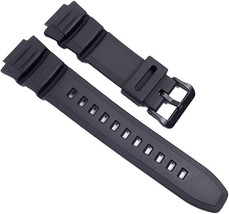 Casio 10395874 Watch Replacement Band 16mm Black Rubber Strap  - £30.95 GBP