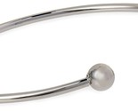 Jules Smith Color Argento Zircone Cubico Pave Freccia e Sfera Polsino Br... - $26.24