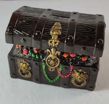 Vintage Forsum Pirate Treasure Chest Coin Piggy Bank with Stop 1960s Japan VGC - £39.56 GBP
