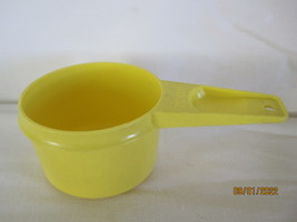 vintage Tupperware #764: Measuring Cup - 1/2 Cup - Yellow - $4.00