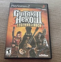 Guitar Hero III 3: Legends Of Rock  (Playstation 2, PS2) CIB Complete SHIPS FAST - £6.18 GBP