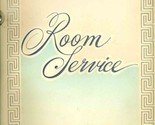 Caesars Palace Hotel Room Service Menu &amp; Door Hangar Menu  Las Vegas Nevada - £49.09 GBP