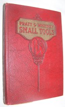 c1937 ANTIQUE PRATT &amp; WHITNEY SMALL TOOL &amp; DIE MACHINIST CATALOG NO. 14 ... - $36.62