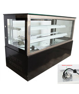 TECHTONGDA 220V 315W 48&quot; Refrigerated Pie Cake Showcase w/ Moisture Func... - $1,943.01 CAD