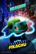 Bulbasaur Pokemon Detective Pikachu Poster Movie Art Film Print 24x36&quot; 27x40&quot; - £8.68 GBP+