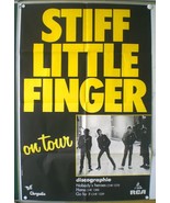 Stiff Little Fingers &quot;On Tour&quot; - Original Poster - Very Rare - Affiche -... - $152.64