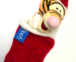 Santa&#39;s Best VINTAGE Winnie the Pooh TIGGER Christmas Stocking With Tags! - £15.82 GBP