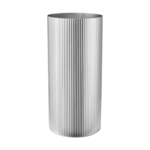 Bernadotte by Georg Jensen Stainless Steel Vase Large - New - $200.37 CAD