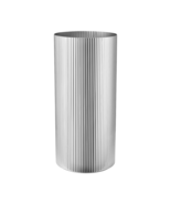 Bernadotte by Georg Jensen Stainless Steel Vase Large - New - $201.65 CAD