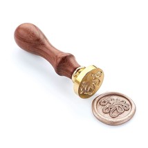 Cute Octopus Wax Seal Stamp With Rosewood Handle Decorating On Invitatio... - $19.99