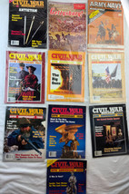 Lot of 7 Issues 1987 Civil War Times Illustrated Magazines Plus Others - $24.74