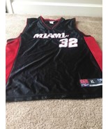 O&#39;Lico Sport Men&#39;s Basketball Jersey Shaquille O&#39;Neal NBA Miami Heat Siz... - £55.29 GBP