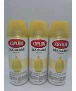 3 Krylon Stained Glass Lemon 9054 New 12 Oz Spray Paint 3 Cans  - $1,292.47 MXN