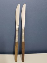 2 VTG INTERPUR Canoe Muffin INR2 Stainless Steel knifes Japan MCM - 8 3/4&quot; - £7.77 GBP