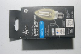 Ge Direct Connect Smart Bulb 6W Decorative Med Base CLEDBM6LDGF-OT - £11.73 GBP
