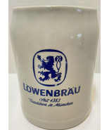 Lowenbrau Munchen Beer Stein Mug West Germany 0.5L Gerz Vintage - £11.62 GBP
