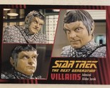 Star Trek The Next Generation Villains Trading Card #76 Admiral Alidar J... - $1.97