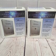 Drywall Paint Electrical Outlet Single Gang Cutout Tool Lid 10 Pack, Lot... - $9.74