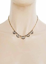 Dainty Vintage Inspired Everyday Neutral Necklace By Anne Koplik  Made In USA - $49.40