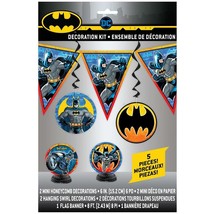 Batman Decoration Kit 7 Pieces Birthday Party Supplies New - £3.94 GBP