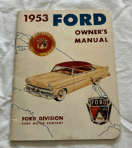 1953 Ford owner's manual - $24.70