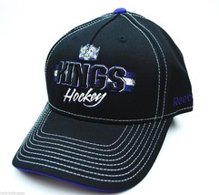 Los Angeles Kings LA Kings Reebok NHL Adjustable Structured Hockey Cap Hat - $18.04