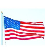 Outdoor American FLAG 3&#39;x5&#39; ft Embroidered sTaRs 300 denier polyester 2 ... - $50.94 CAD