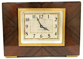 Seth Thomas Art Deco Wood Desk Clock - $64.35