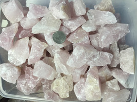 Wholesale 1lb+ Natural Rose Quartz Stones - $8.00