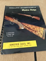 QUALITY GUNSTOCKS OF MODERN DESIGN, CATALOG NUMBER 66, GUNSTOCK SALES INC - $8.10