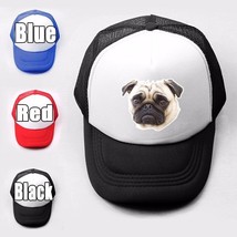 Pug Dog Animal Aww Cute Love Design Girls Boys Trucker Baseball Hats Bboy Caps - £8.72 GBP