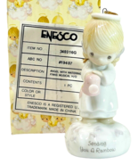 1994 Enesco Precious Moments Figurine ~ ANGEL W/WATER CAN X&#39;MAS MUSICAL - €3,96 EUR