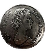 Medalla de fantasía de coronación Isabel II - pieza conmemorativa histórica - $18.56 CAD