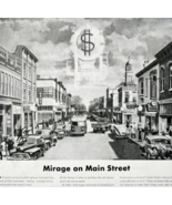 1947 American Railroads Train Advertisement Mirage On Maine Street DWJJ22 - $737.70 MXN
