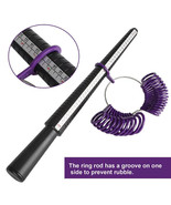 Ring Sizer Guage Mandrel Finger Sizing Measure Stick Jewelry Tool Plasti... - $225.70 MXN