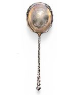 Twist by Towle #127 71.22g Sterling Silver Server Floral Serving Spoon 9” - $296.99