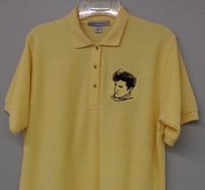 Elvis Presley Ladies Embroidered Polo XS-6XL King of Rock and Roll Grace... - $20.89+
