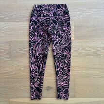 Zumba Tropics High Waisted Ankle Leggings Prism Medium  - $34.99