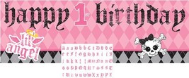 Giant Party Banner, Angel First Birthday - $0.95 CAD
