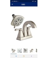 allen + roth Centerset Bath Faucet &amp; 6 Function Fixed Showerhead pop up ... - £50.26 GBP