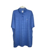 Callaway Opti-Dri Polo Shirt Blue Striped Short Sleeve Men’s XXL Golf Shirt - €17,82 EUR