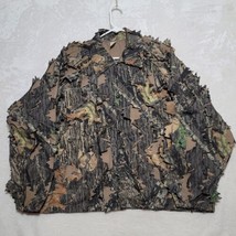 Mossy Oak 3D Camo Hunting Shirt Size Large Long Sleeve Ghillie Sportex - £29.78 GBP