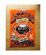 New Houston-Astros-WS-Champions A4 Jigsaw Puzzle 120 pcs - £11.24 GBP