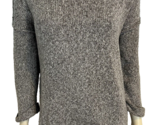 Olivia Skye Dark Gray Round Neck Long Sleeve Pullover Sweater Size M - $37.99