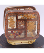 Vintage Gamut Napkin Mail Holder Mid Century Lucite Acrylic Plastic Grai... - $282.54 MXN