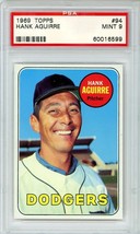 1969 Topps Hank Aguirre #94 PSA 9 P1293 - £193.93 GBP