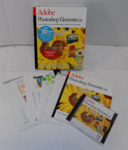 Adobe Photoshop Elements 2.0 Software PC or Mac Complete 2002 - £26.95 GBP