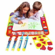 Kids Toy Aqua Water Doodle Drawing Children Educational Writing Painting Board - £7.48 GBP